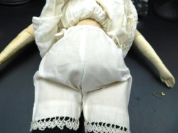 china head beige dress pantaloons